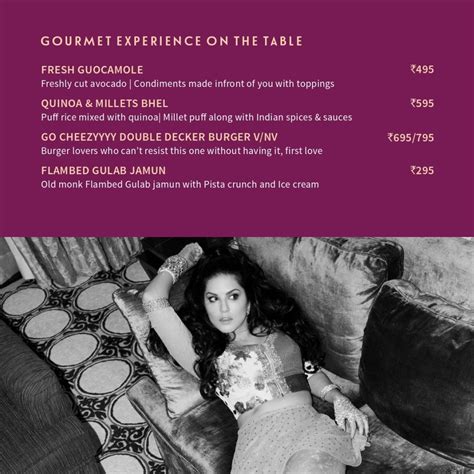 chica loca gulshan|Menu of Chica Loca By Sunny Leone,。